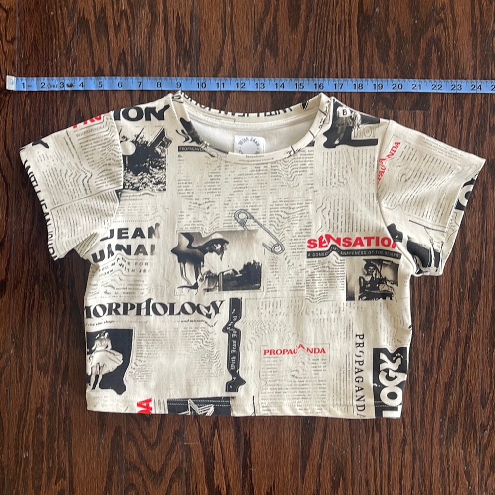 With Jean T Shirt